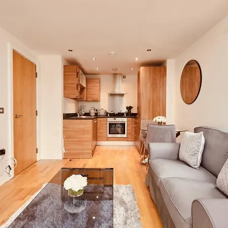 Apartmán Deluxe Riverside Balcony &free Parking Leeds (West Yorkshire)